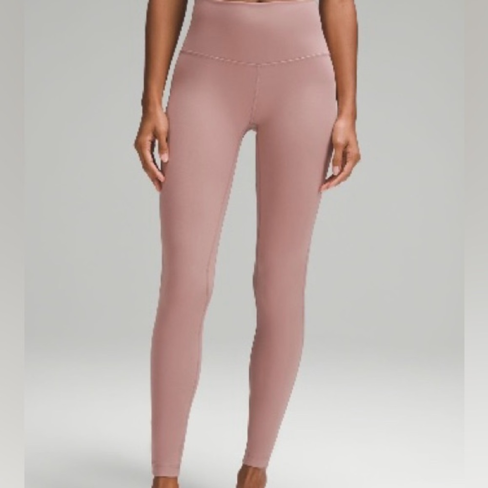 New lululemon leggings twilight rose size 6 inseam 28